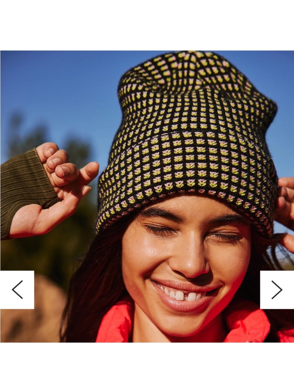 Free people movement cool down beanie